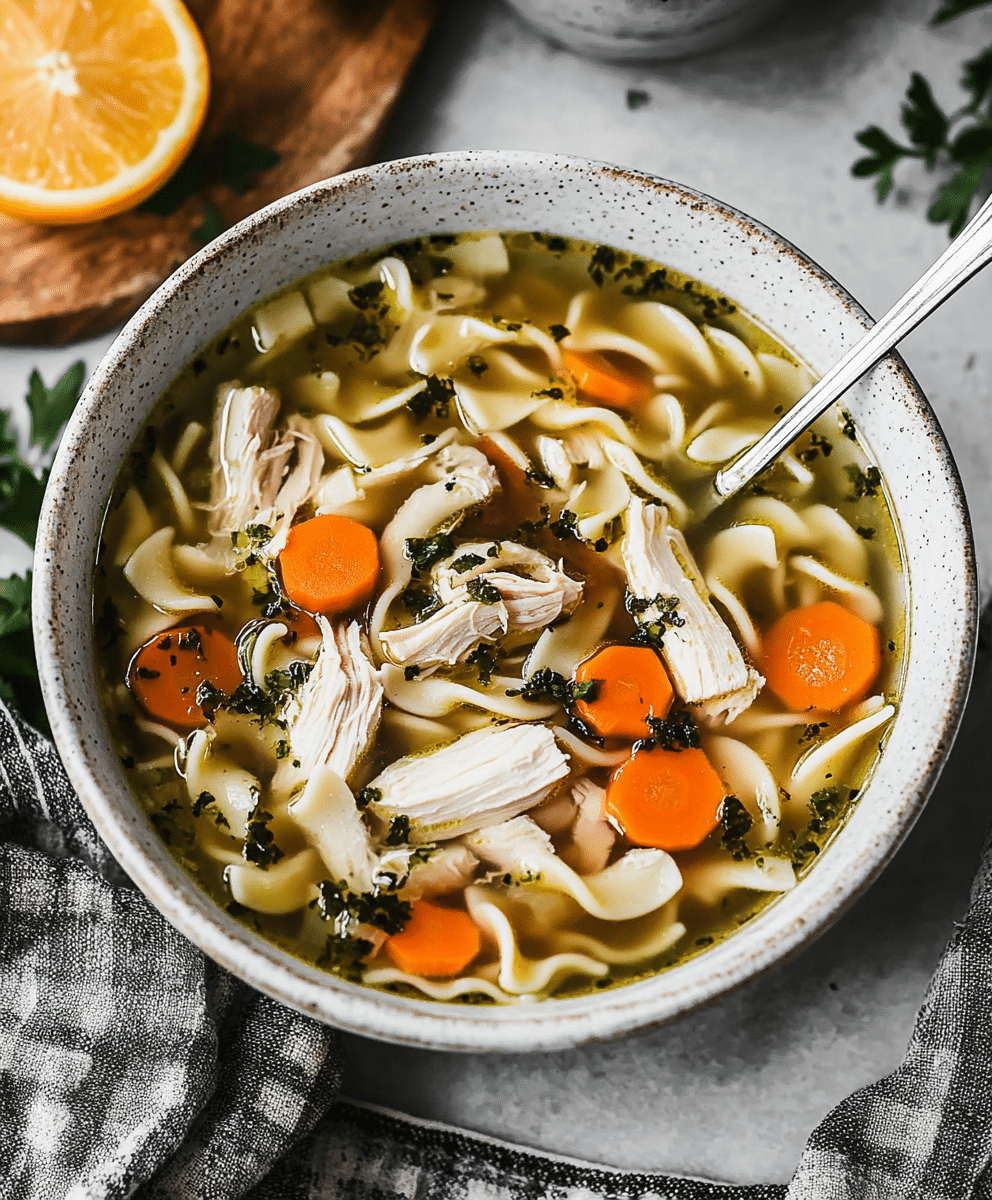 Chicken Noodle Soup Recipe Savory Kitchen Stories