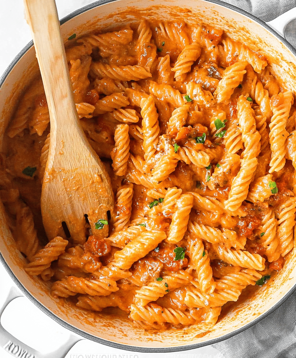 Easy One Pot Creamy Tomato Pasta Recipe Savory Kitchen Stories