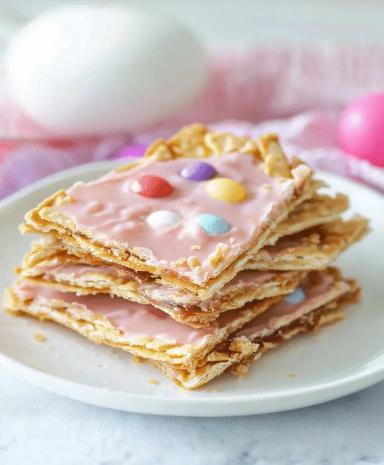 Easter Crack – Easy Saltine Toffee Recipe