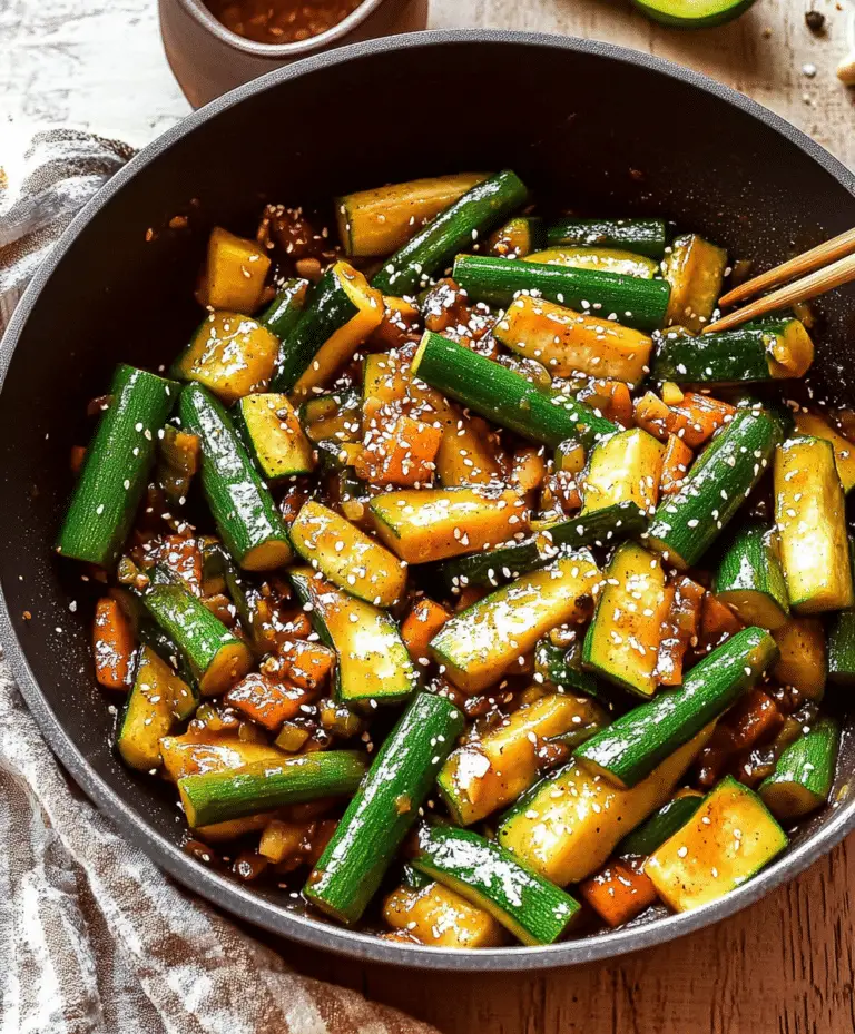 Zucchini Stir Fry Recipe