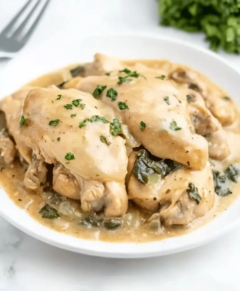 Crock Pot Smothered Chicken Recipe