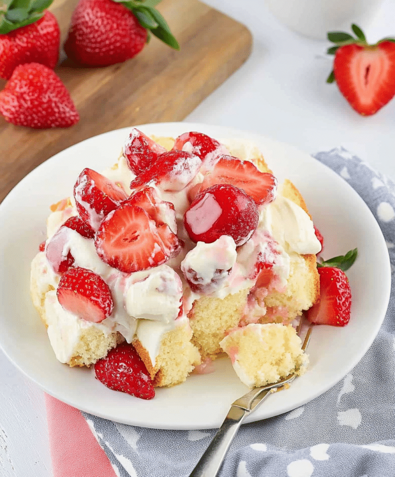 Easy Strawberry Trifle With Pound Cake Recipe