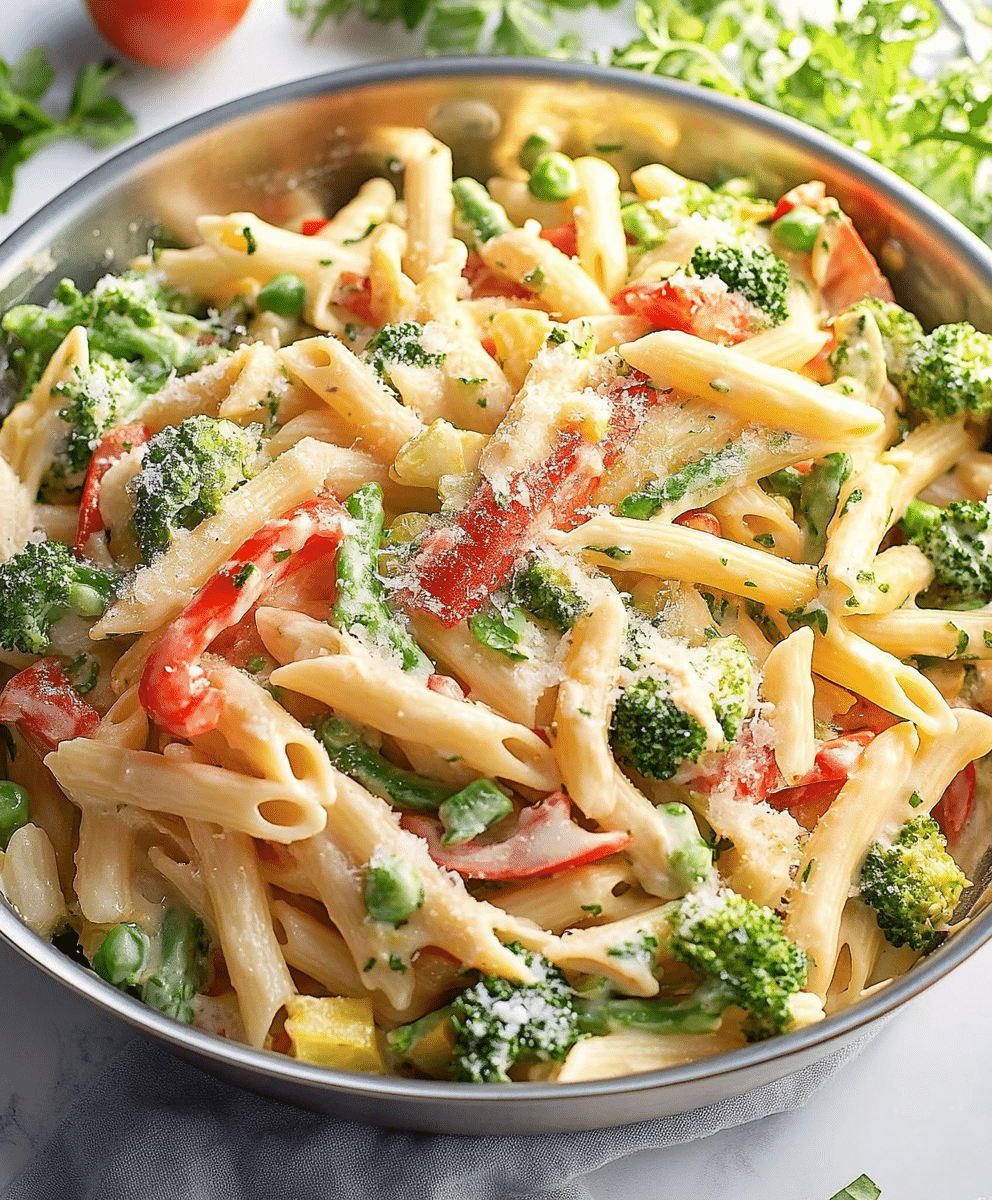 Pasta Primavera Recipe Savory Kitchen Stories Pasta Primavera Recipe 1