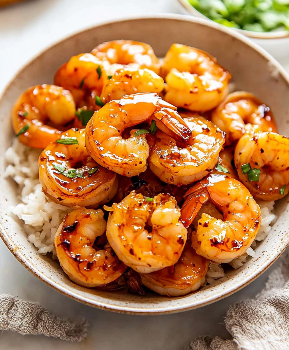 10 Minute Honey Garlic Shrimp Recipe