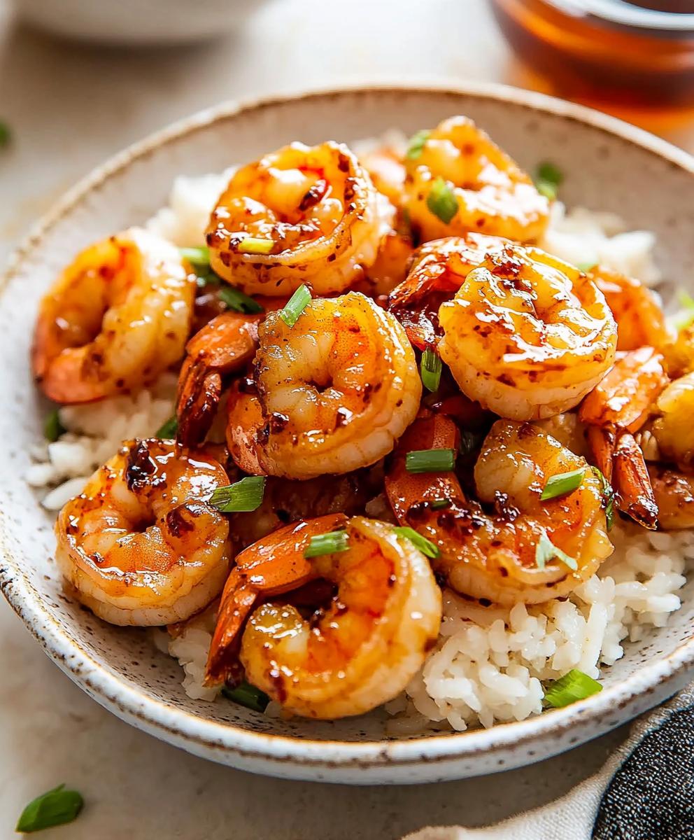10 Minute Honey Garlic Shrimp Recipe