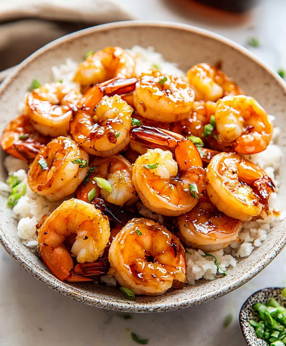 10 Minute Honey Garlic Shrimp Recipe