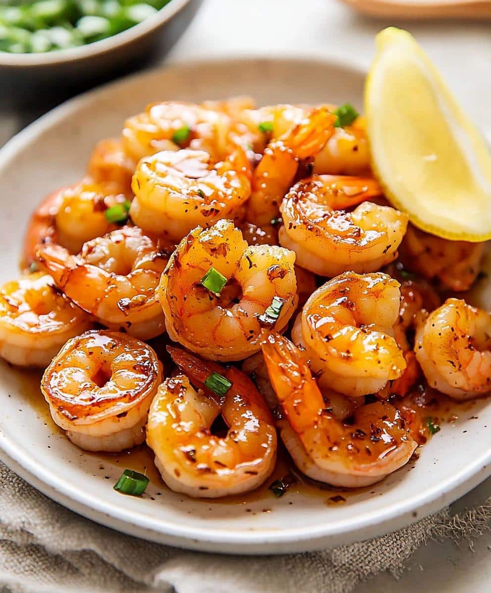 10 Minute Honey Garlic Shrimp Recipe