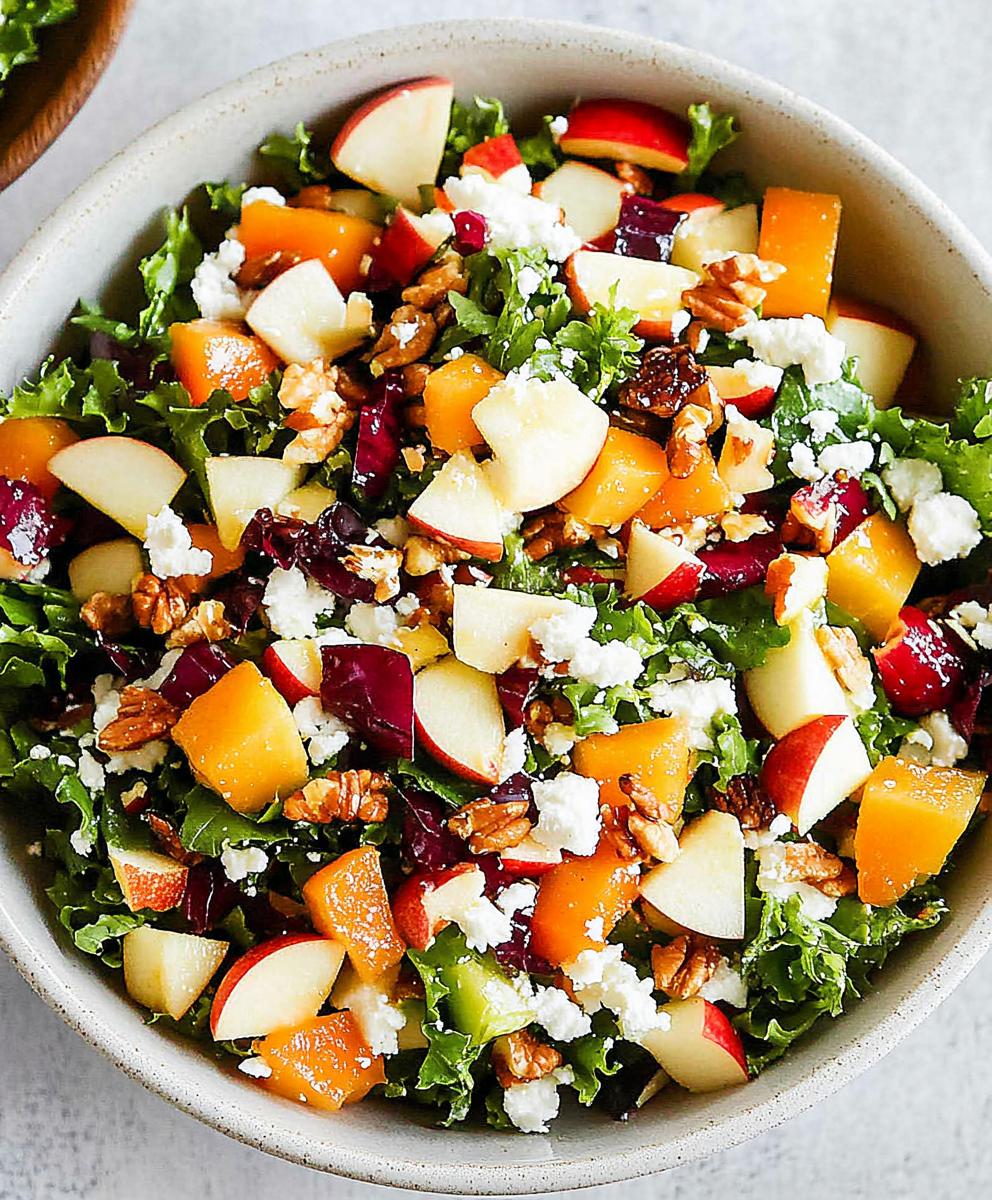 Autumn Salad With Apple Cider Vinaigrette Recipe