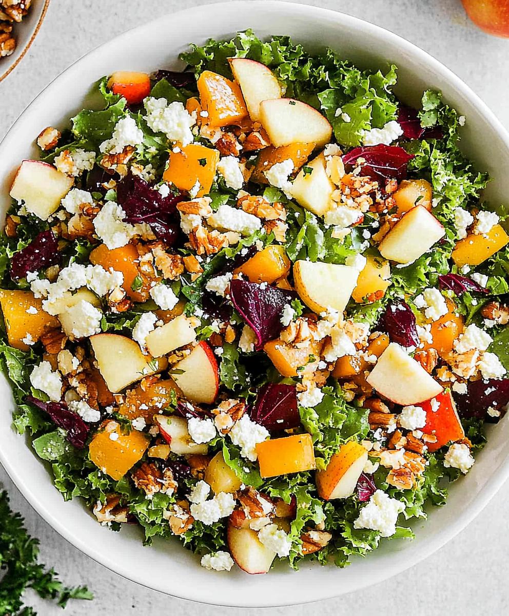 Autumn Salad With Apple Cider Vinaigrette Recipe