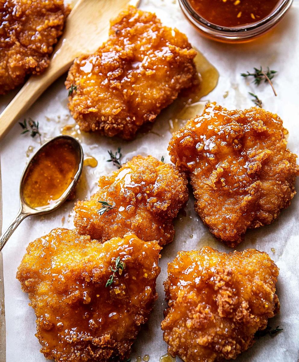 Baked Crunchy Hot Honey Chicken Recipe