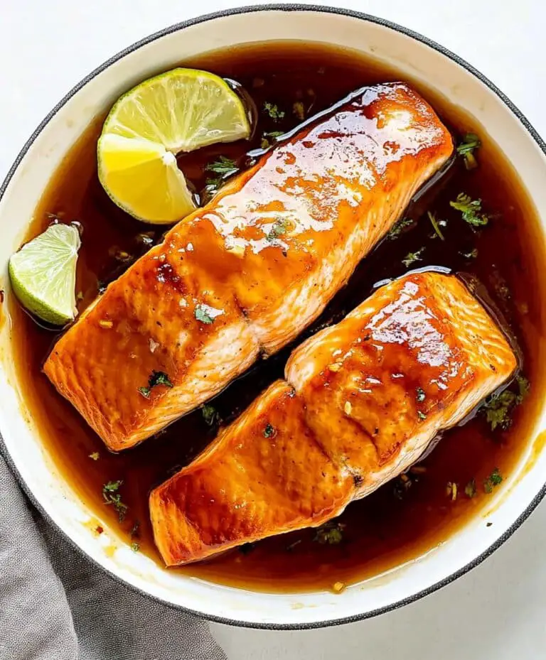 Baked Honey Lime Garlic Butter Salmon Recipe