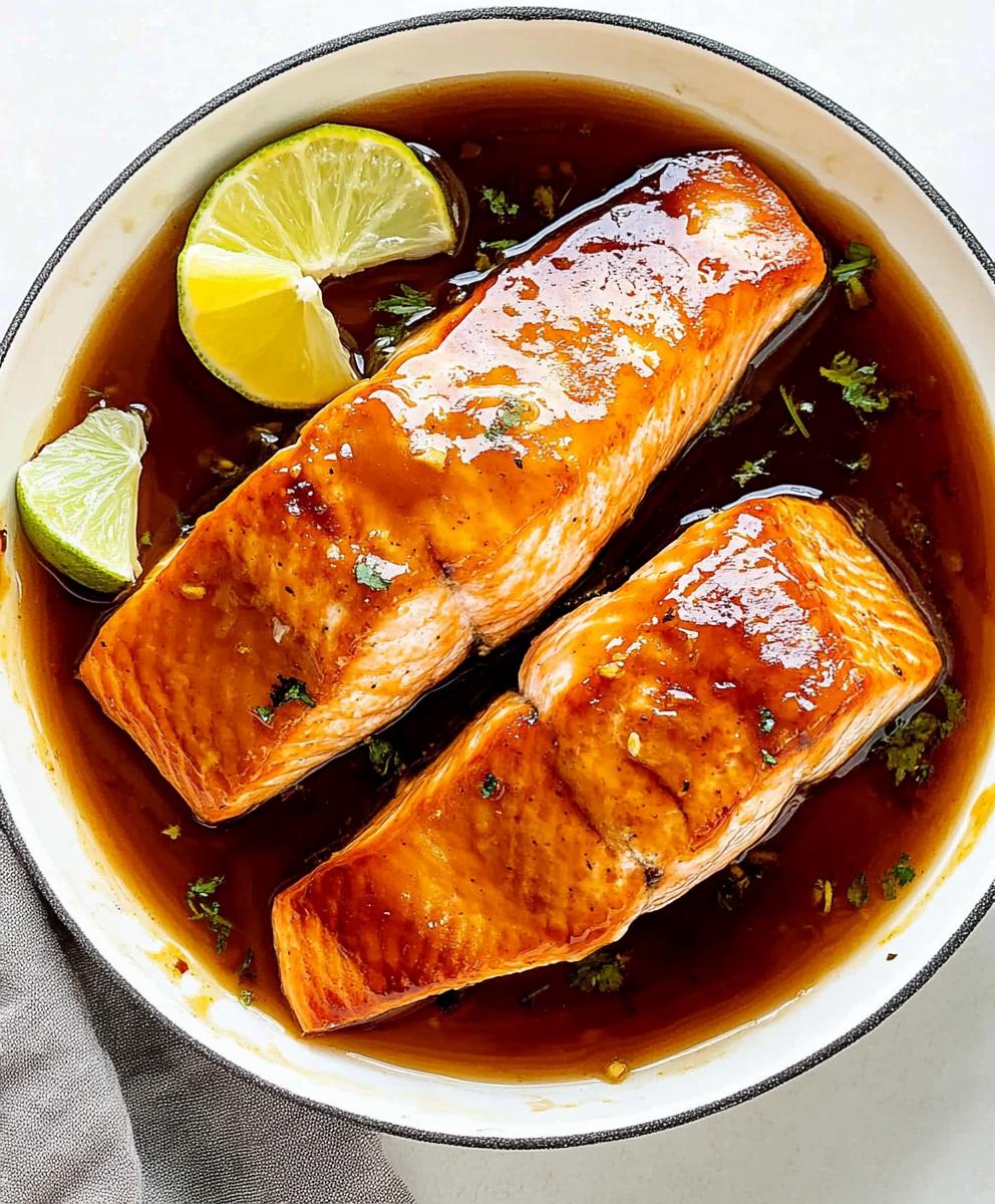 Baked Honey Lime Garlic Butter Salmon Recipe