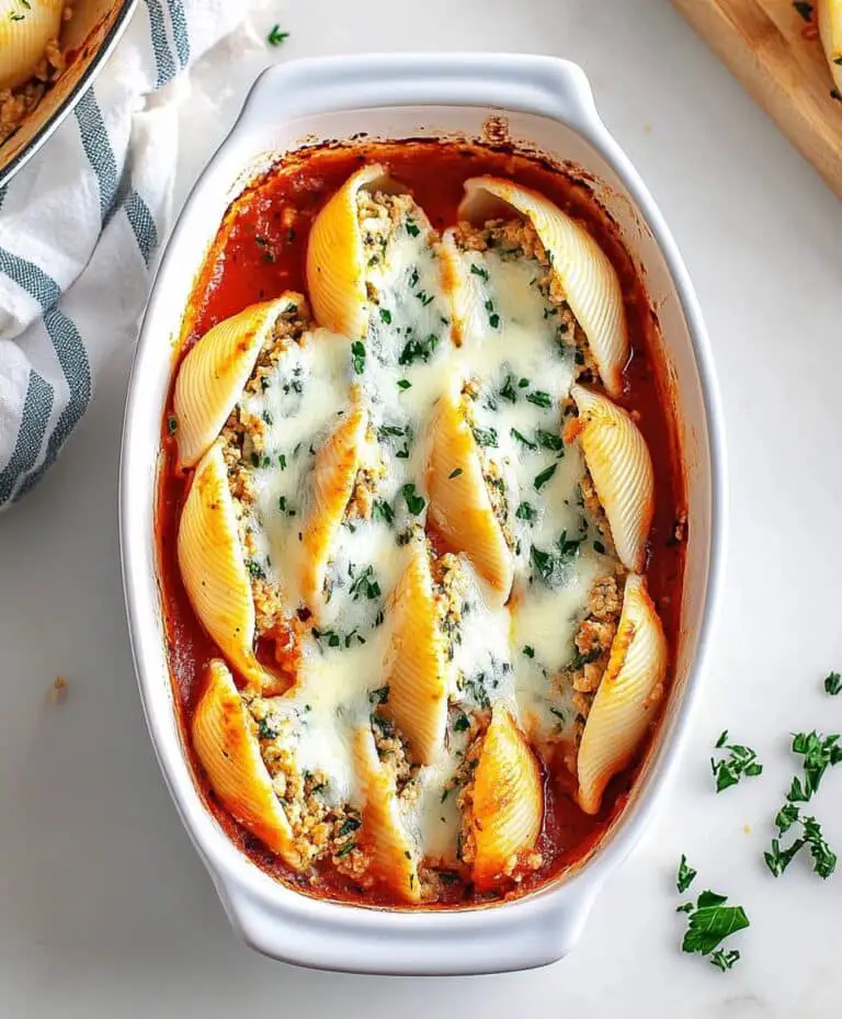 Baked Stuffed Shells Recipe