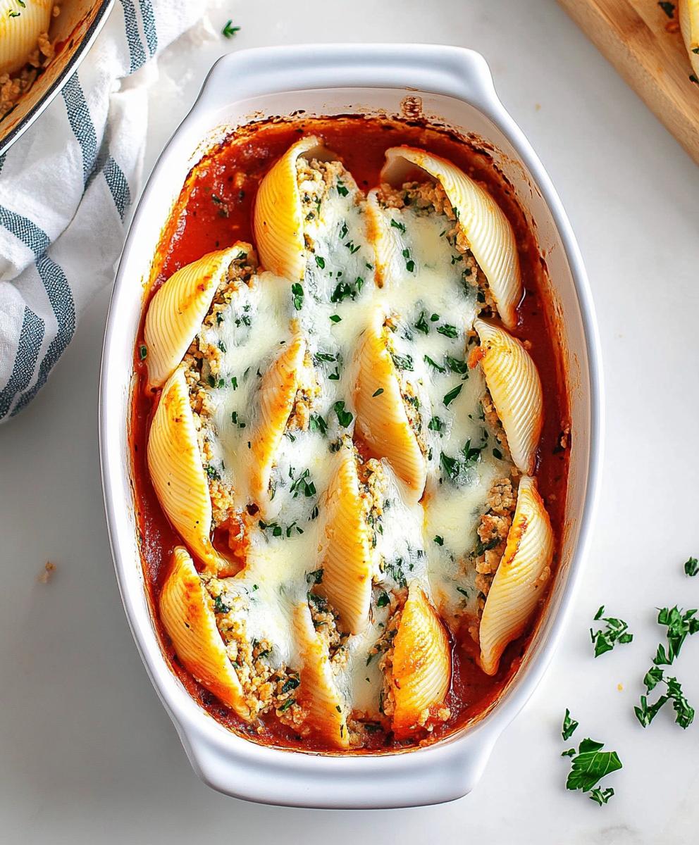 Baked Stuffed Shells Recipe