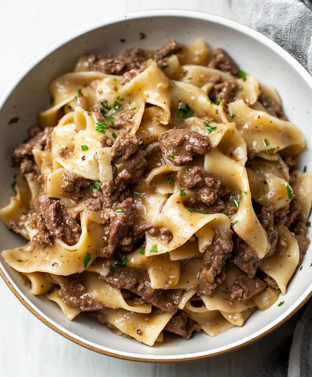 Beef And Noodles Recipe