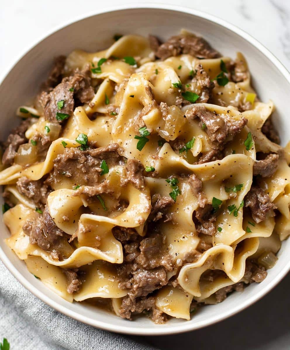 Beef And Noodles Recipe