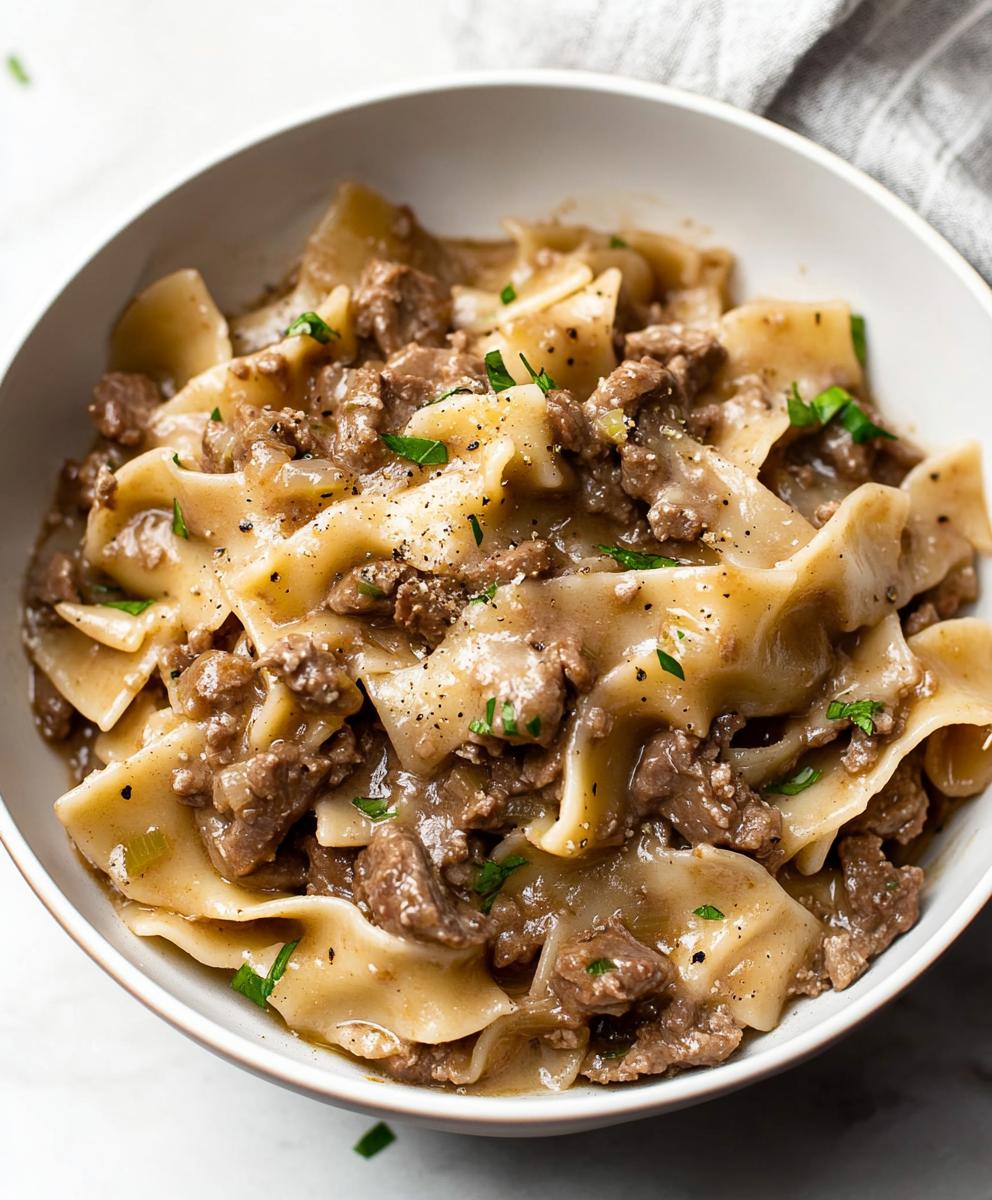 Beef And Noodles Recipe