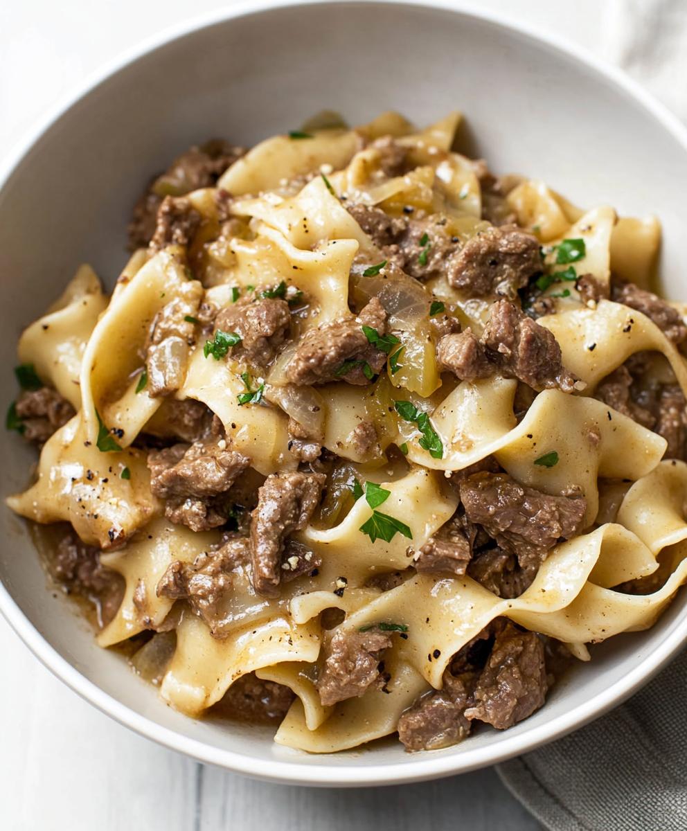 Beef And Noodles Recipe