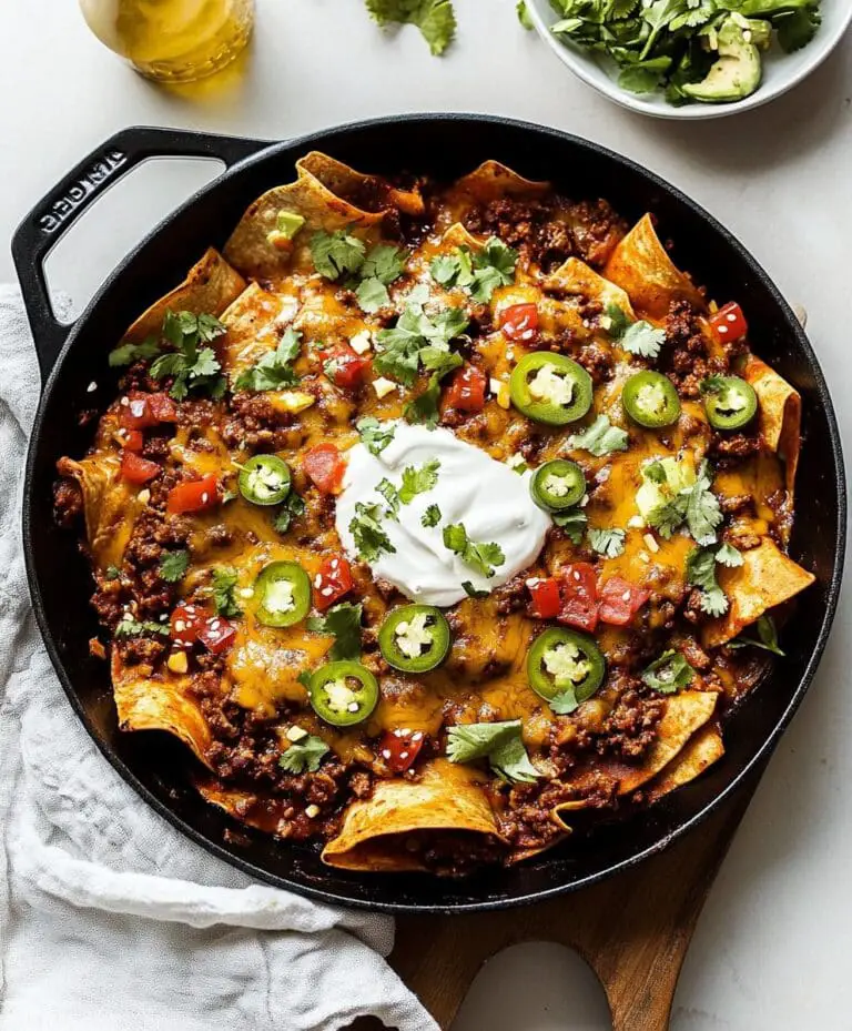 Beef Skillet Enchiladas Recipe