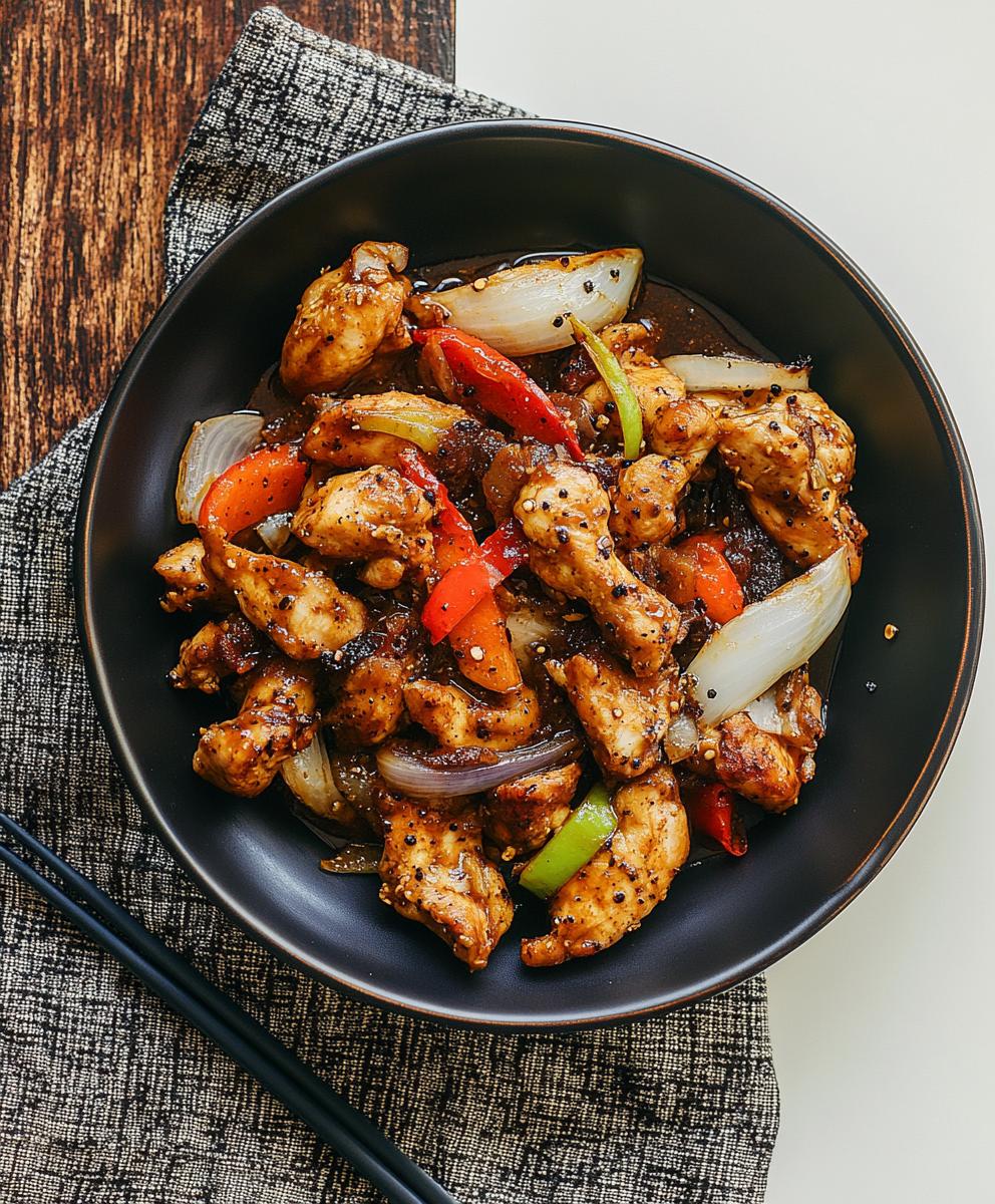 Black Pepper Chicken Recipe