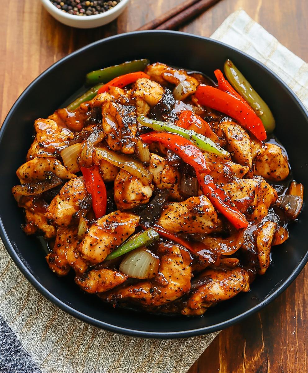 Black Pepper Chicken Recipe