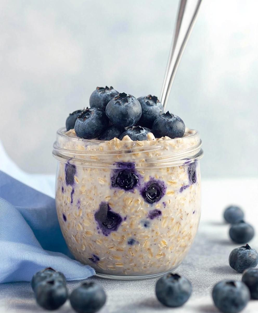 Blueberry Overnight Oats Recipe