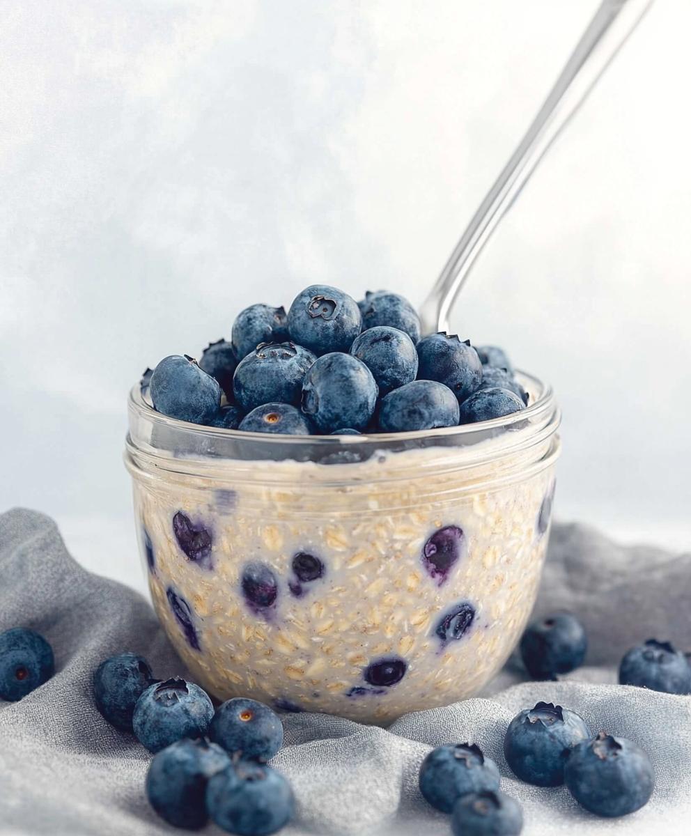 Blueberry Overnight Oats Recipe