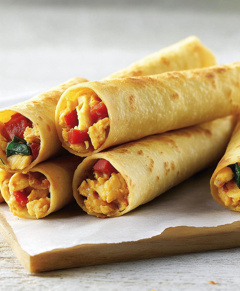 Breakfast Taquitos Recipe