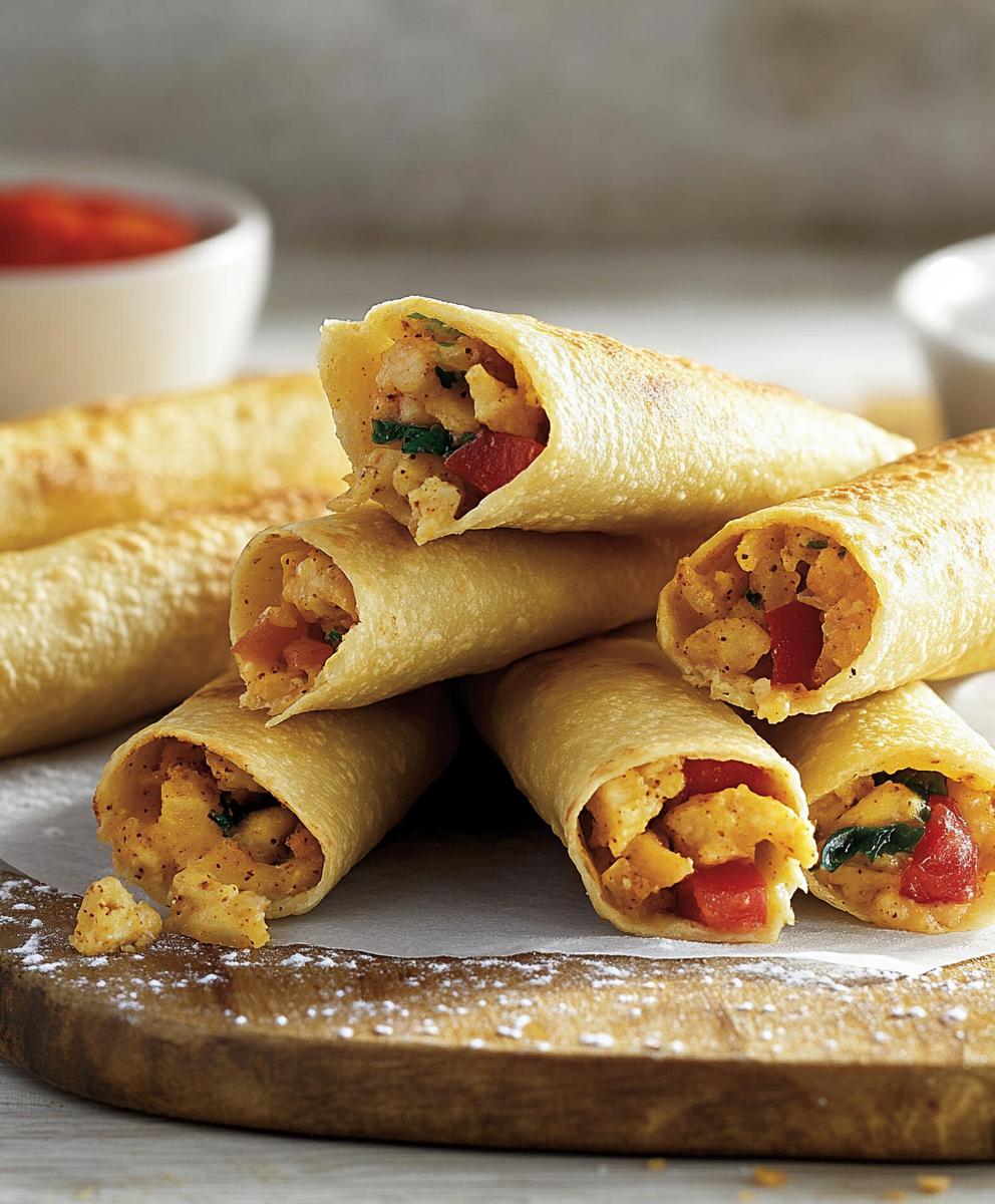 Breakfast Taquitos Recipe