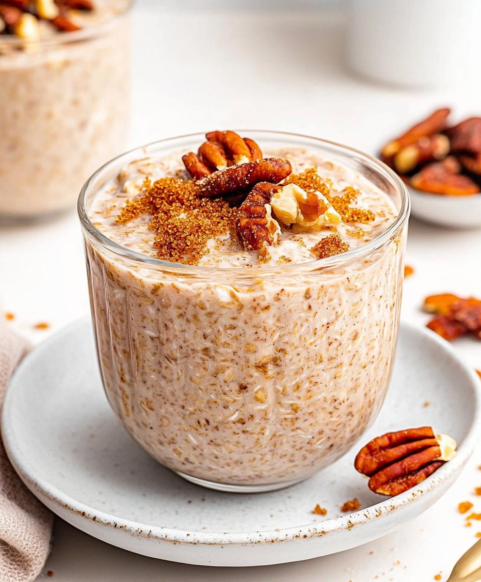 Brown Sugar Overnight Oats Recipe