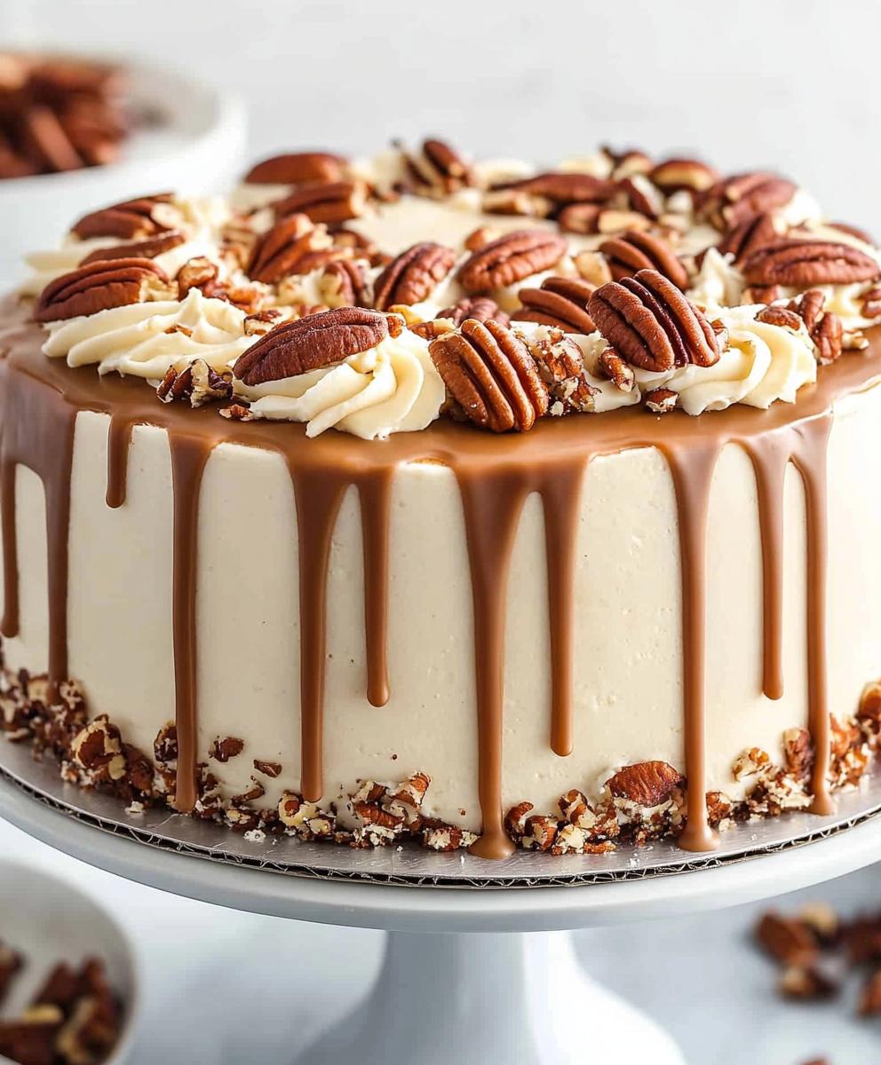 Butter Pecan Cake Recipe
