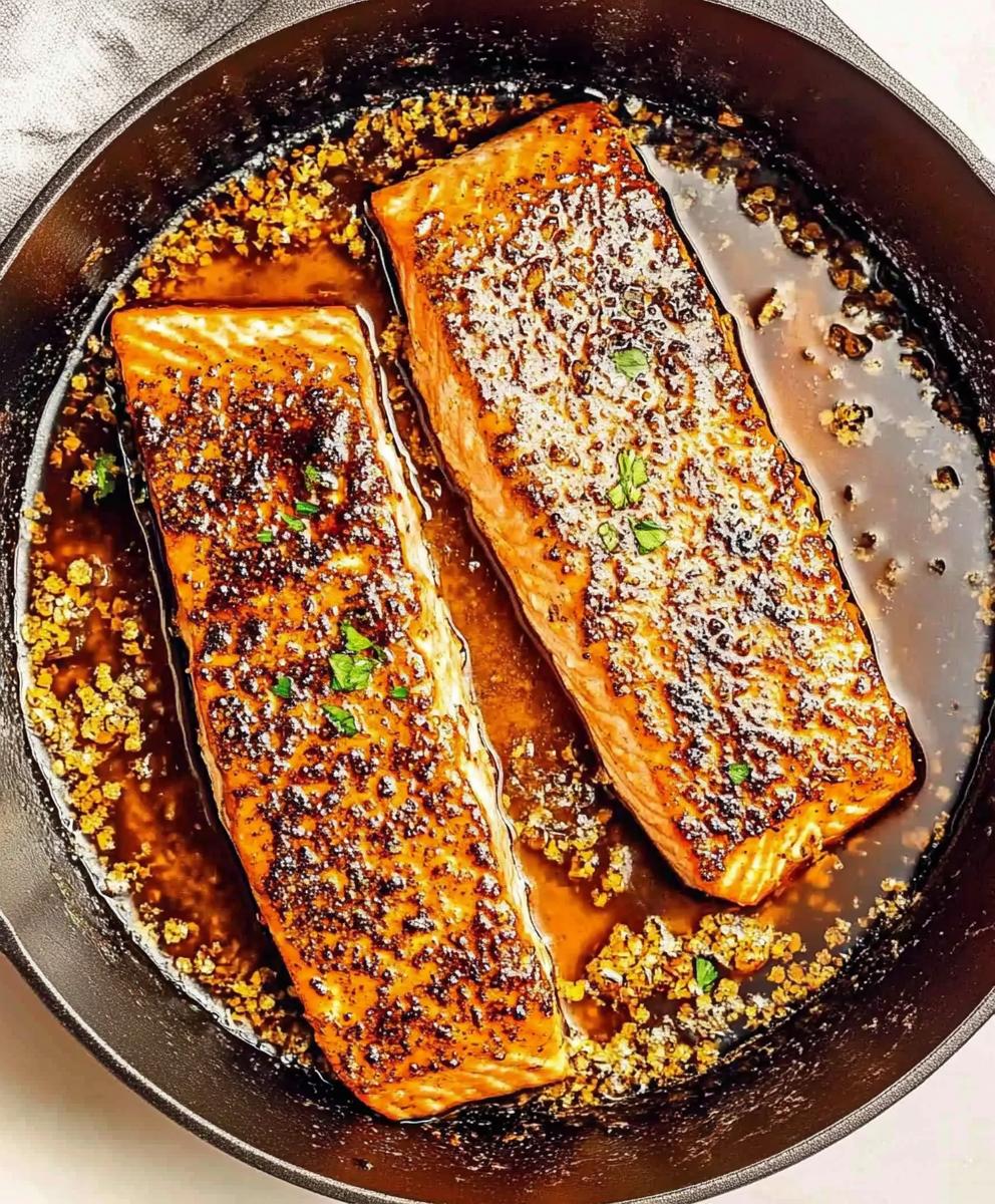 Cajun Honey Butter Salmon Recipe