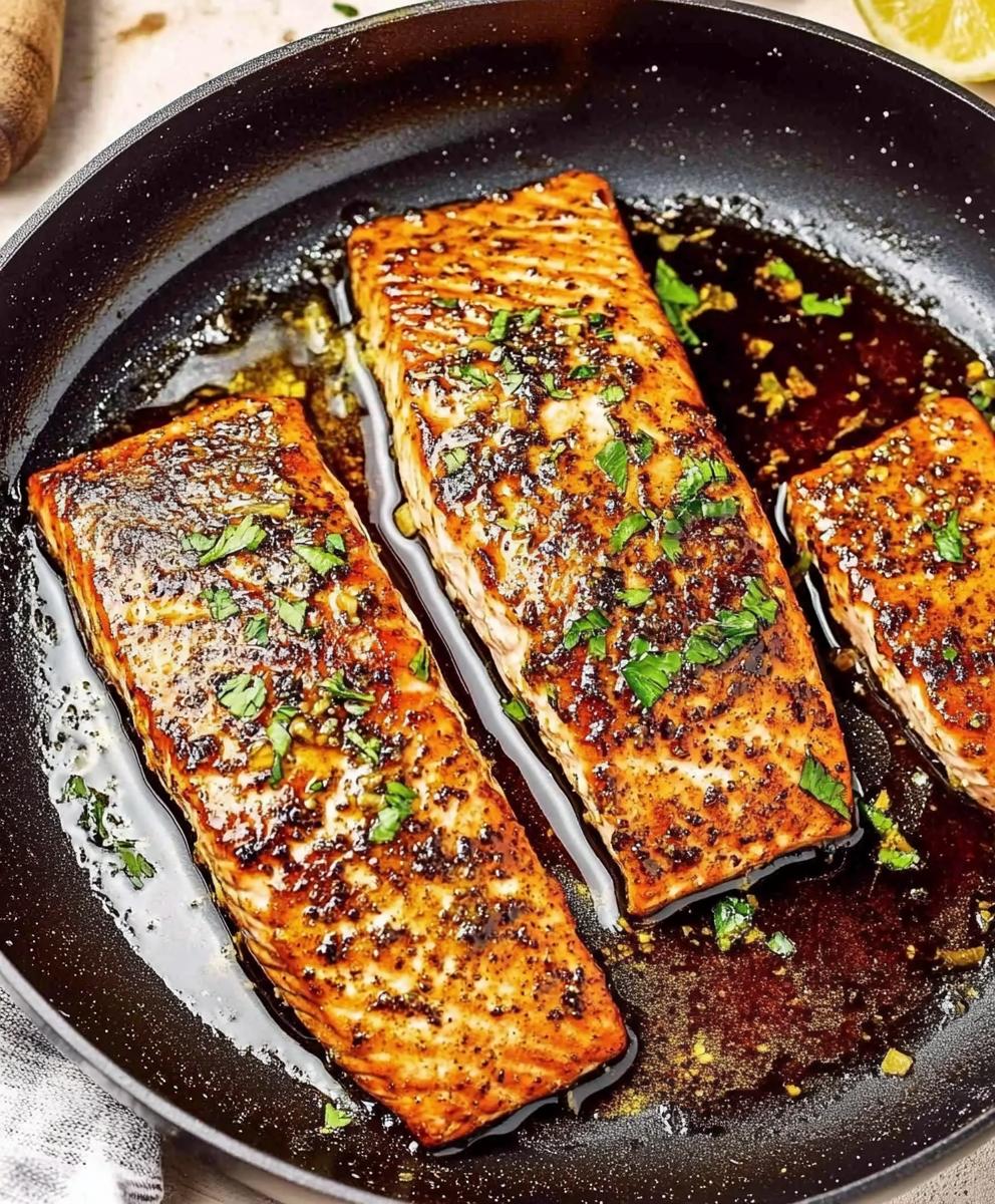Cajun Honey Butter Salmon Recipe