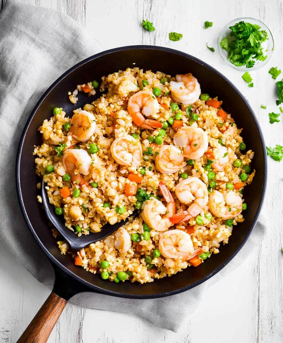 Cauliflower Fried Rice With Shrimp Recipe