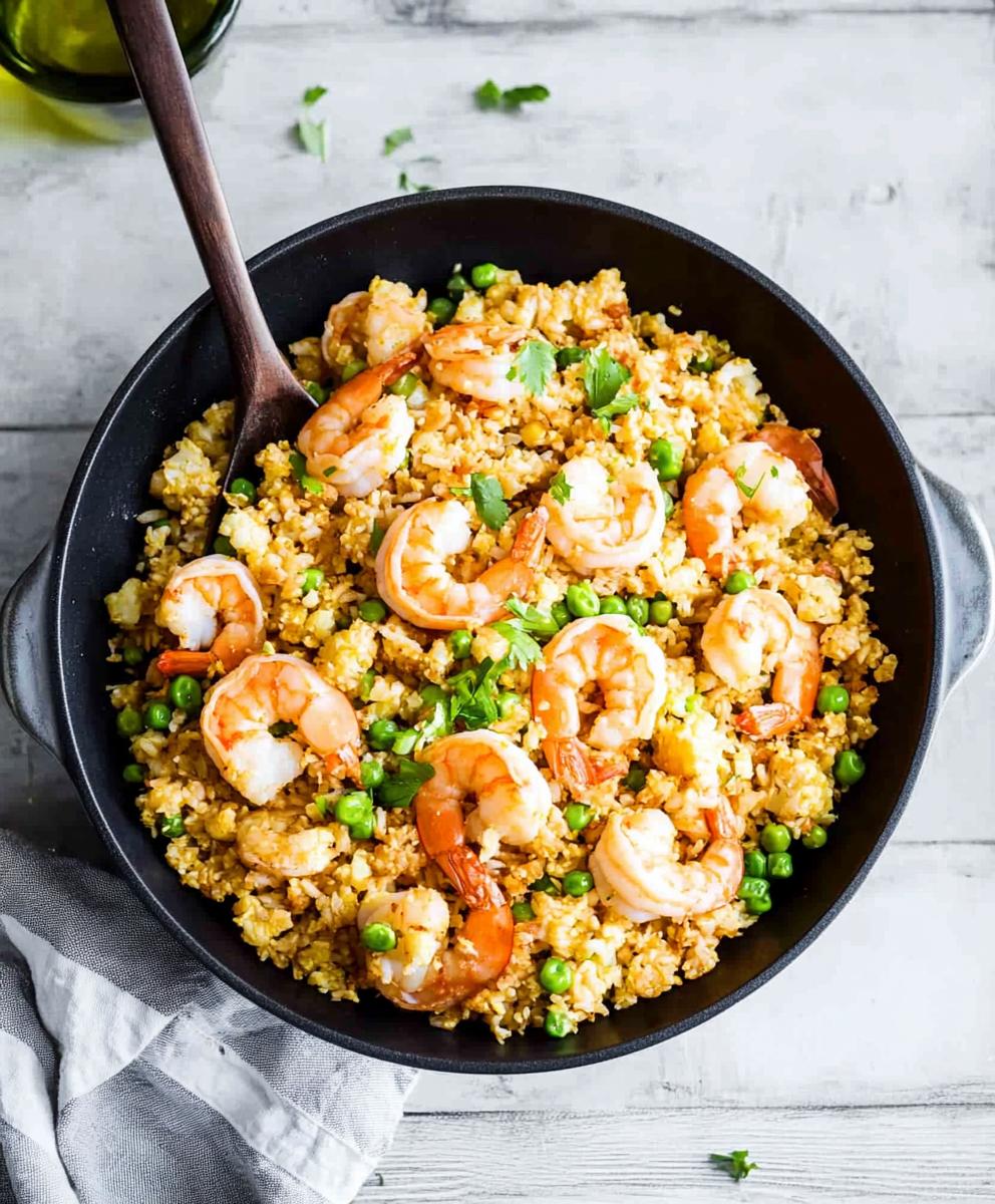 Cauliflower Fried Rice With Shrimp Recipe