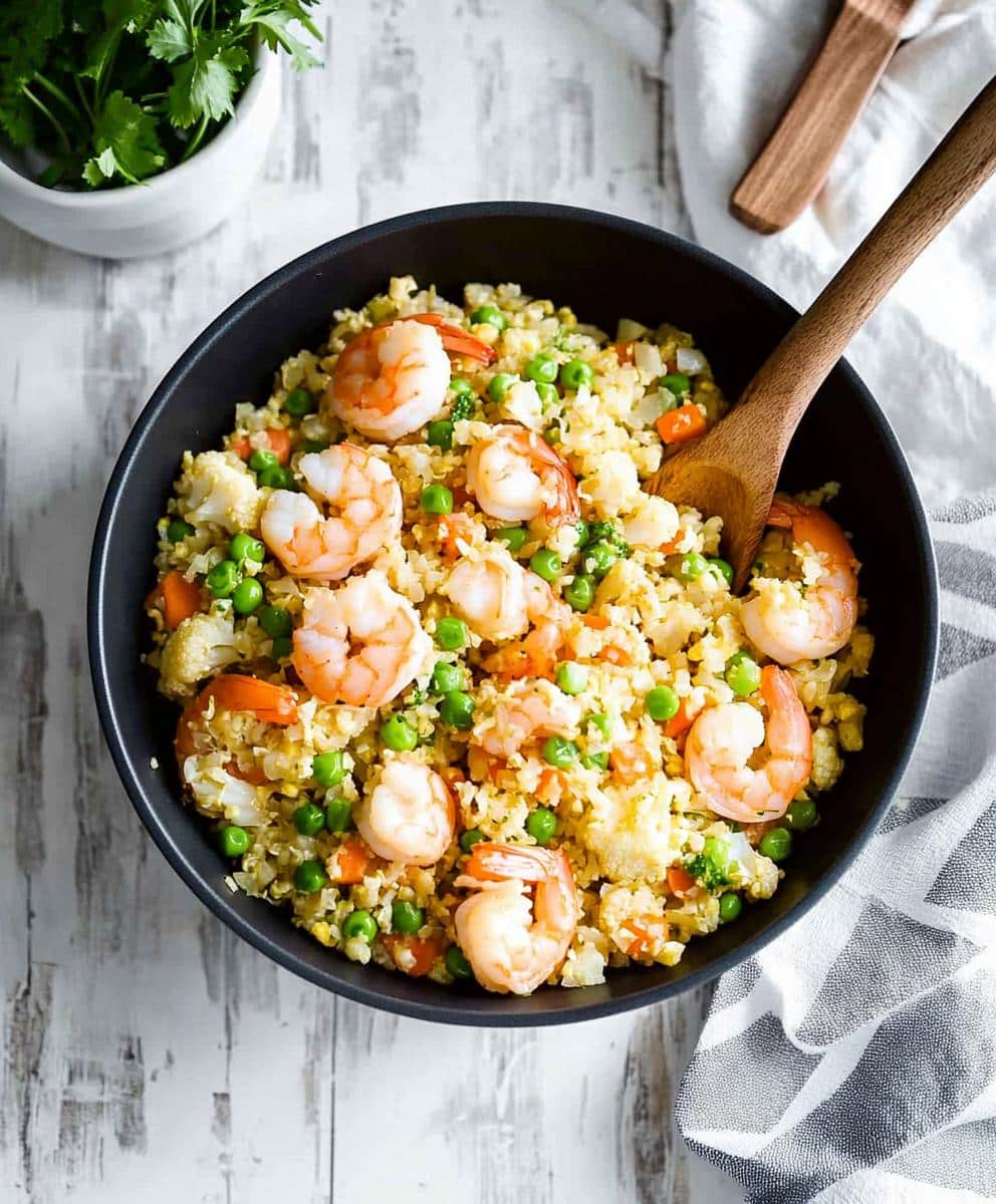 Cauliflower Fried Rice With Shrimp Recipe