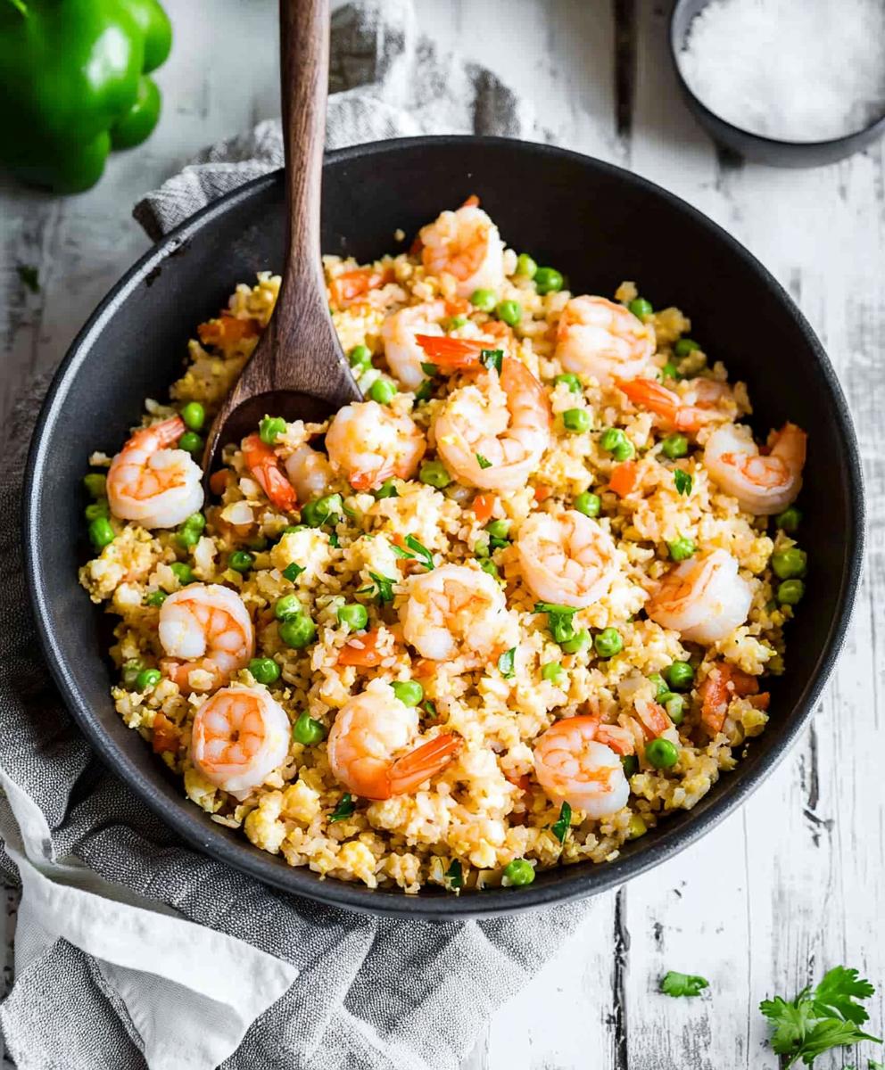 Cauliflower Fried Rice With Shrimp Recipe