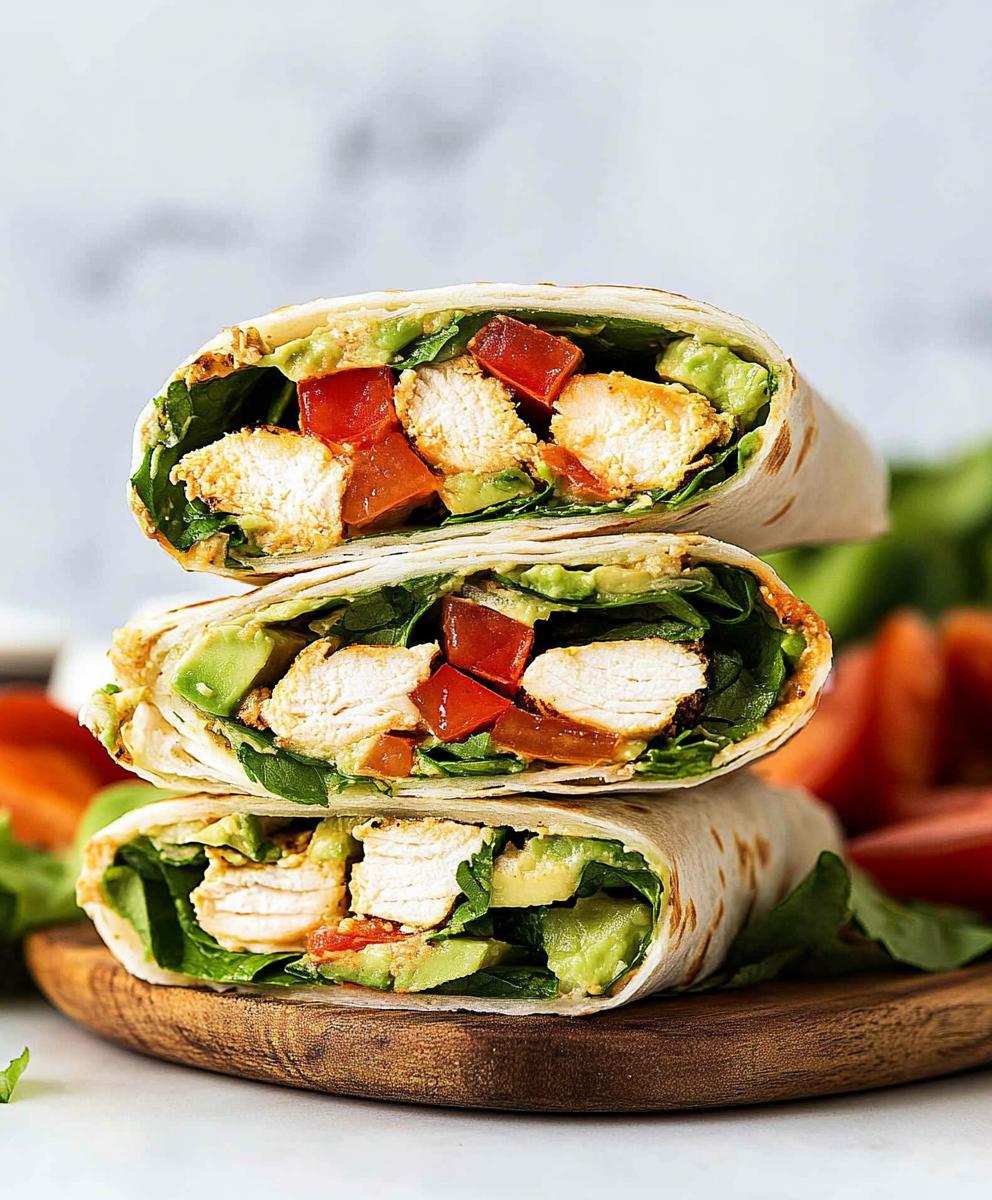 Chicken Avocado Wrap Recipe