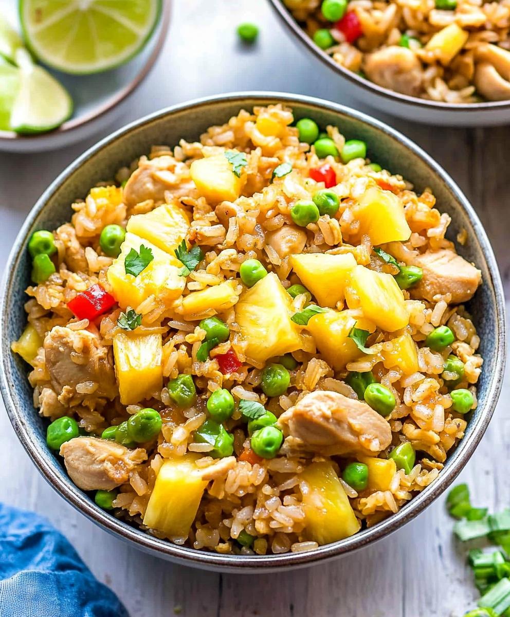 Chicken Pineapple Fried Rice Recipe