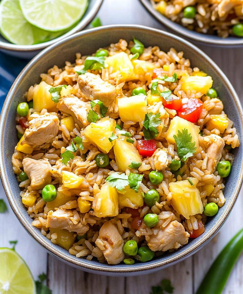 Chicken Pineapple Fried Rice Recipe
