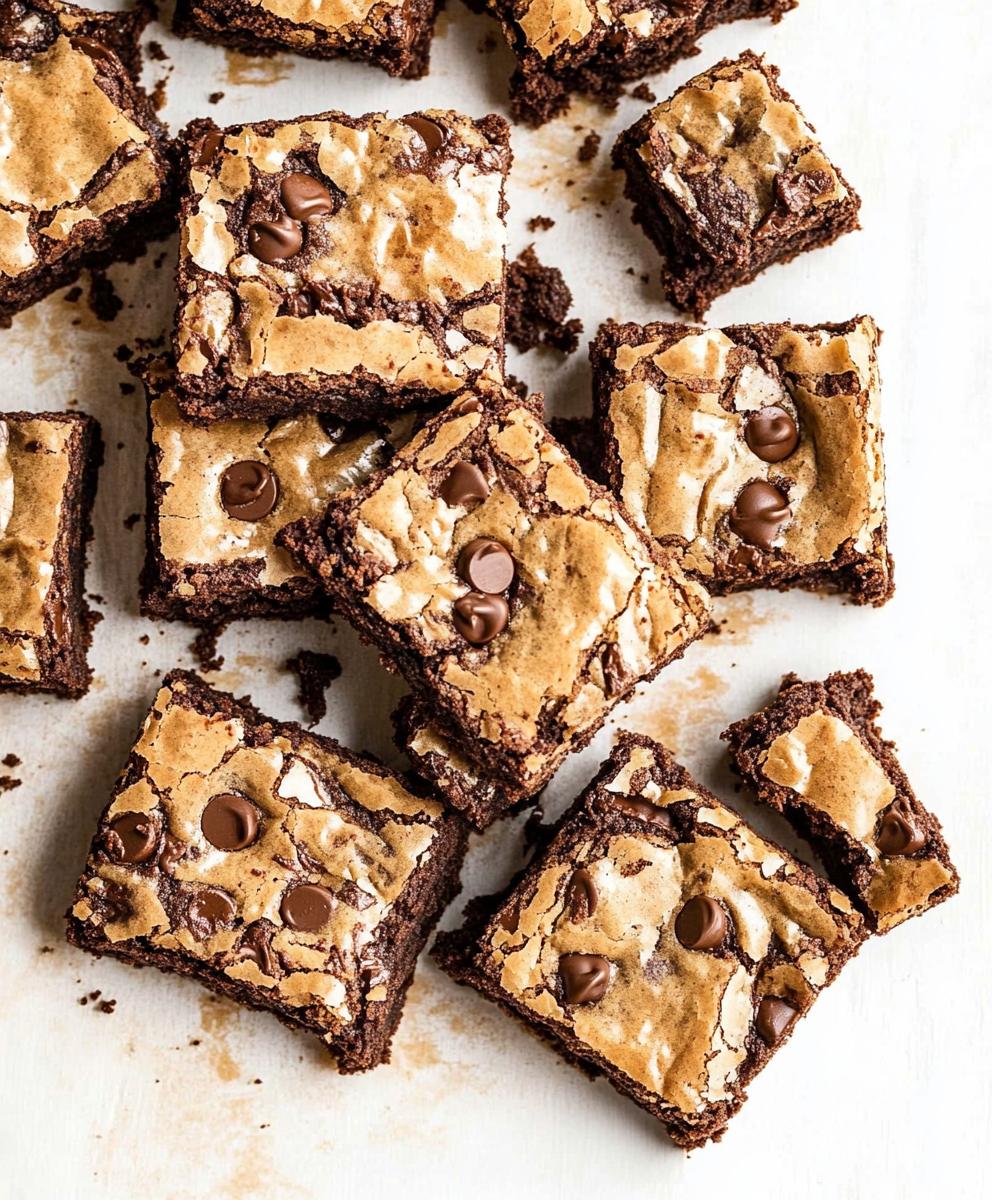 Chocolate Chip Cookie Brownies Recipe