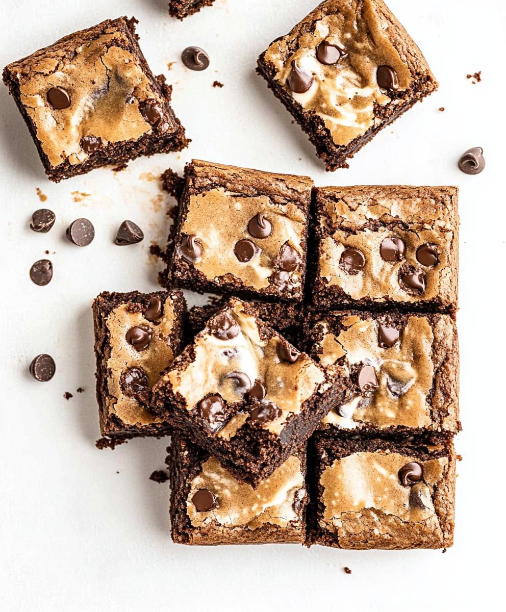 Chocolate Chip Cookie Brownies Recipe