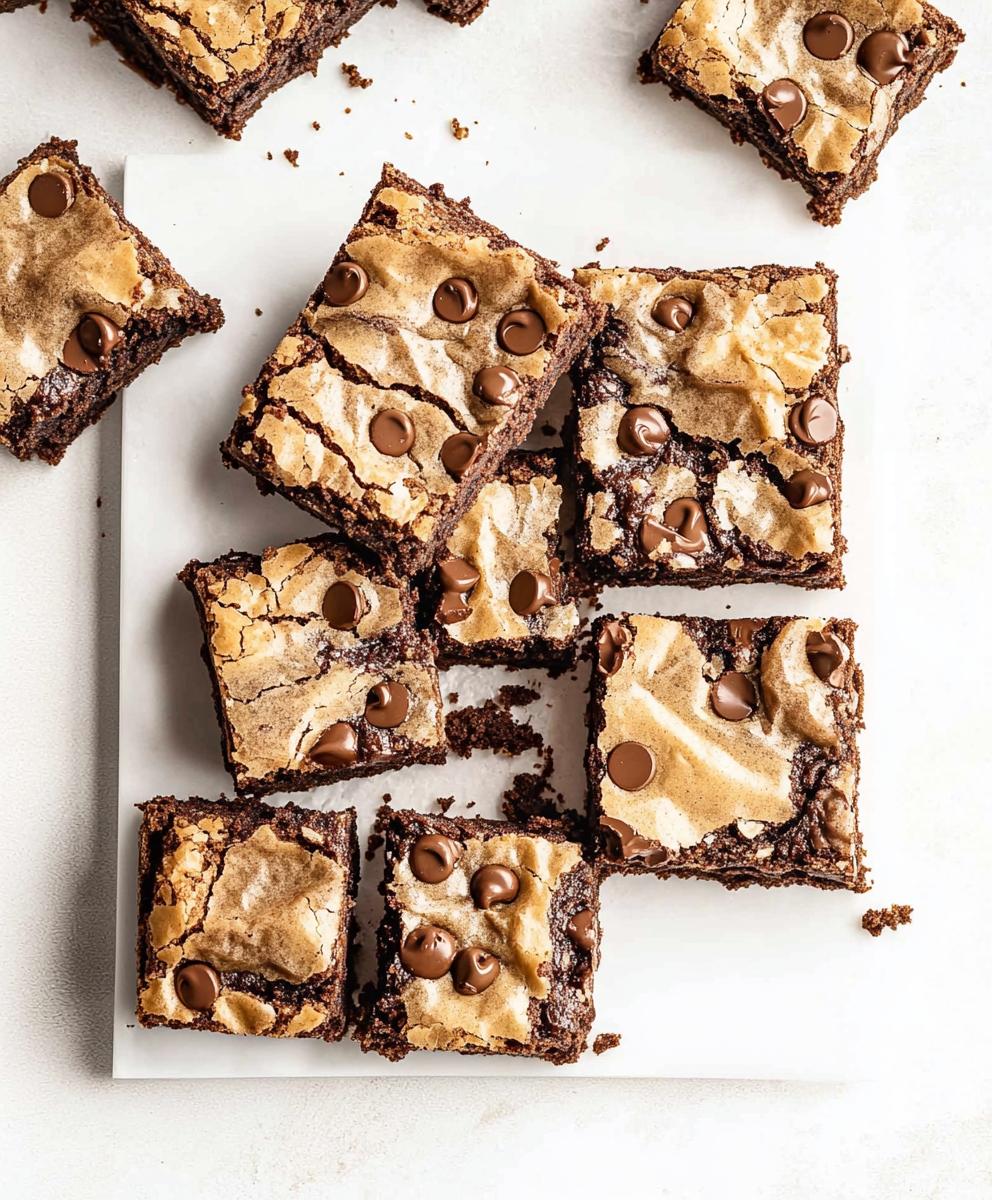Chocolate Chip Cookie Brownies Recipe