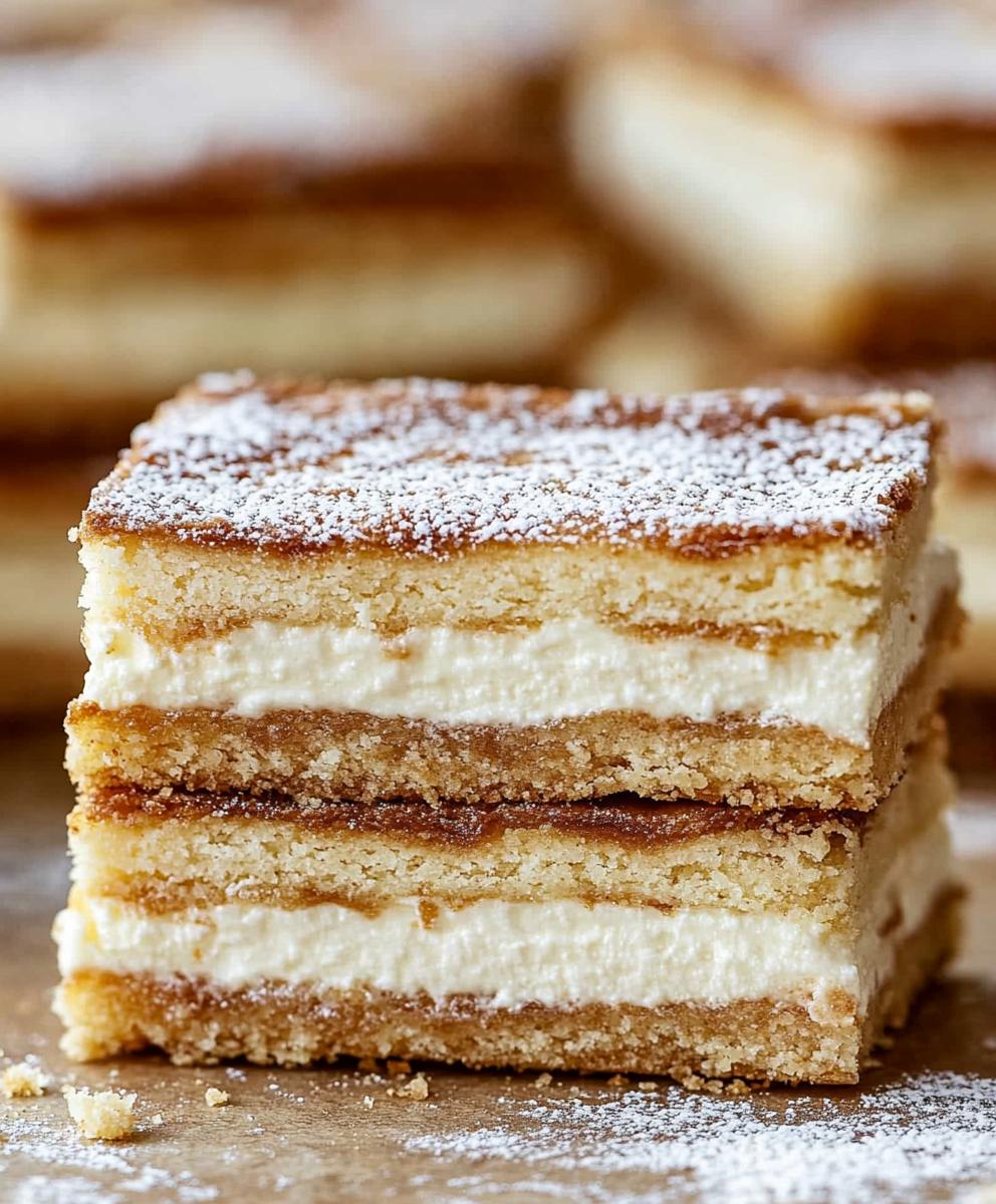 Churro Cheesecake Bars Recipe