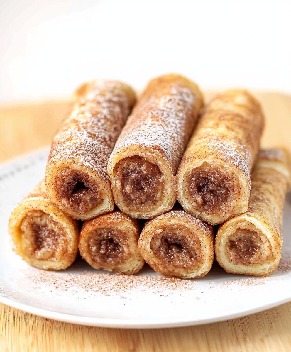 Cinnamon French Toast Roll Ups Recipe