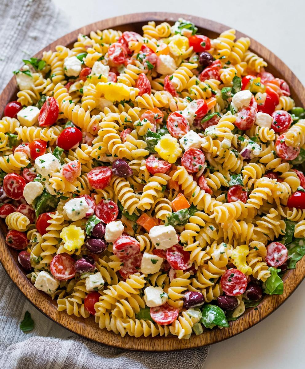 Classic Italian Pasta Salad Recipe