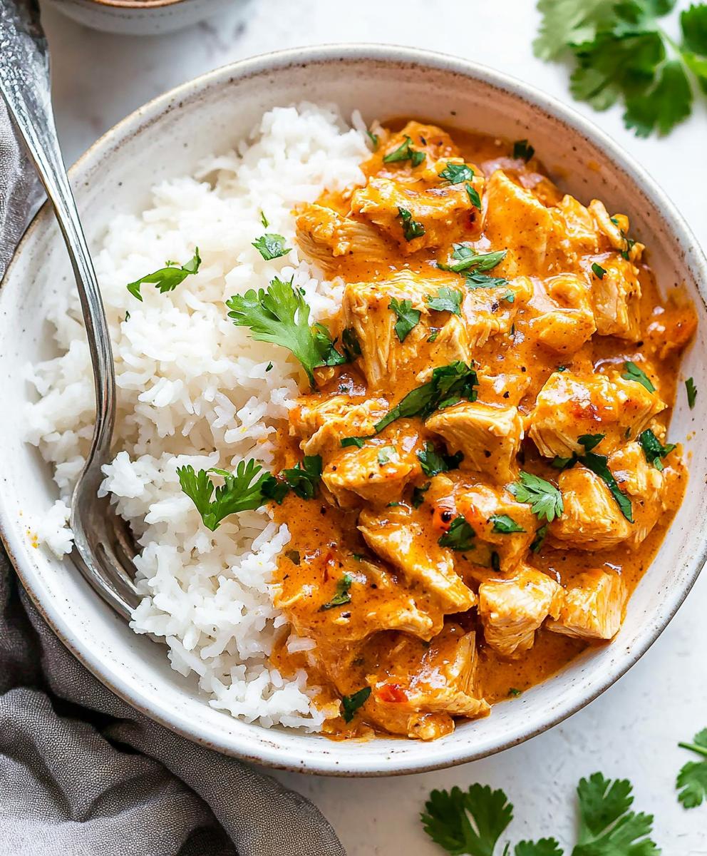 Coconut Chicken Rice Bowl Recipe