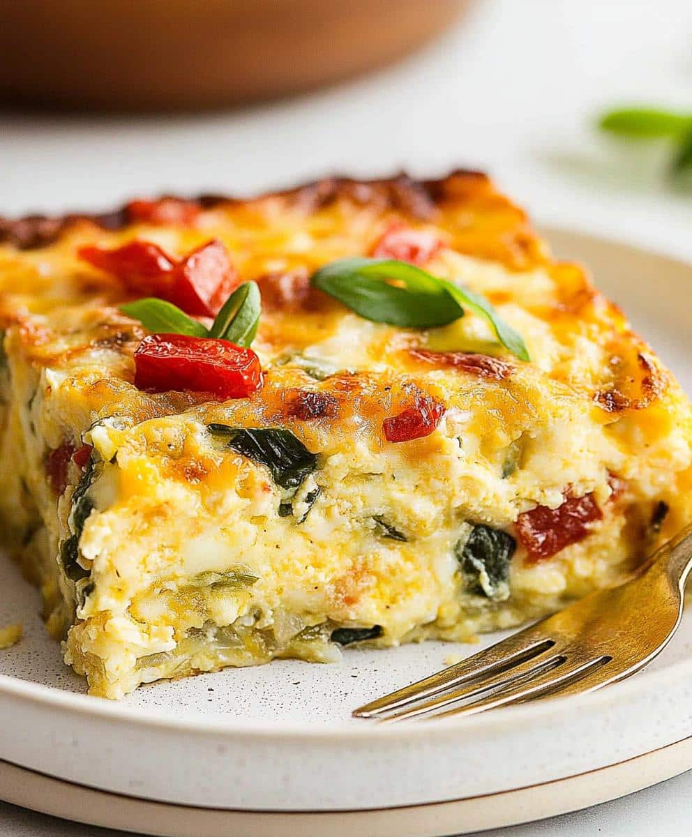 Cottage Cheese Egg Bake Recipe