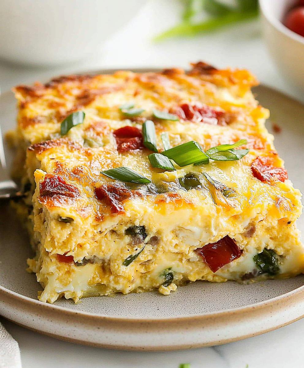 Cottage Cheese Egg Bake Recipe