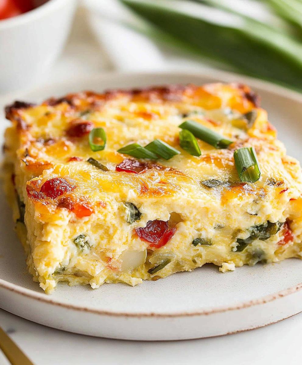 Cottage Cheese Egg Bake Recipe